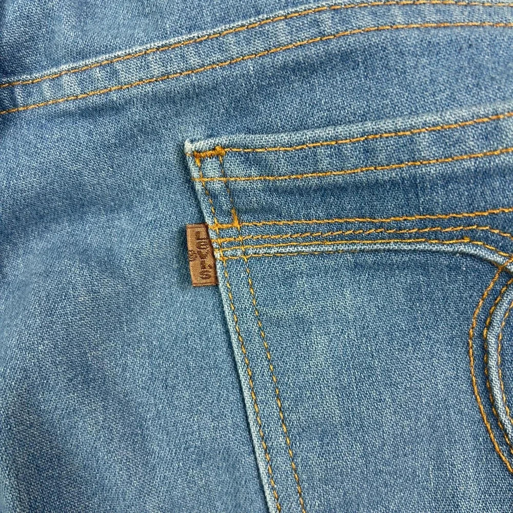Levis 977 Jeans Mens 38x32 Brown Tab Vintage 2001‎ Straight Leg Blue